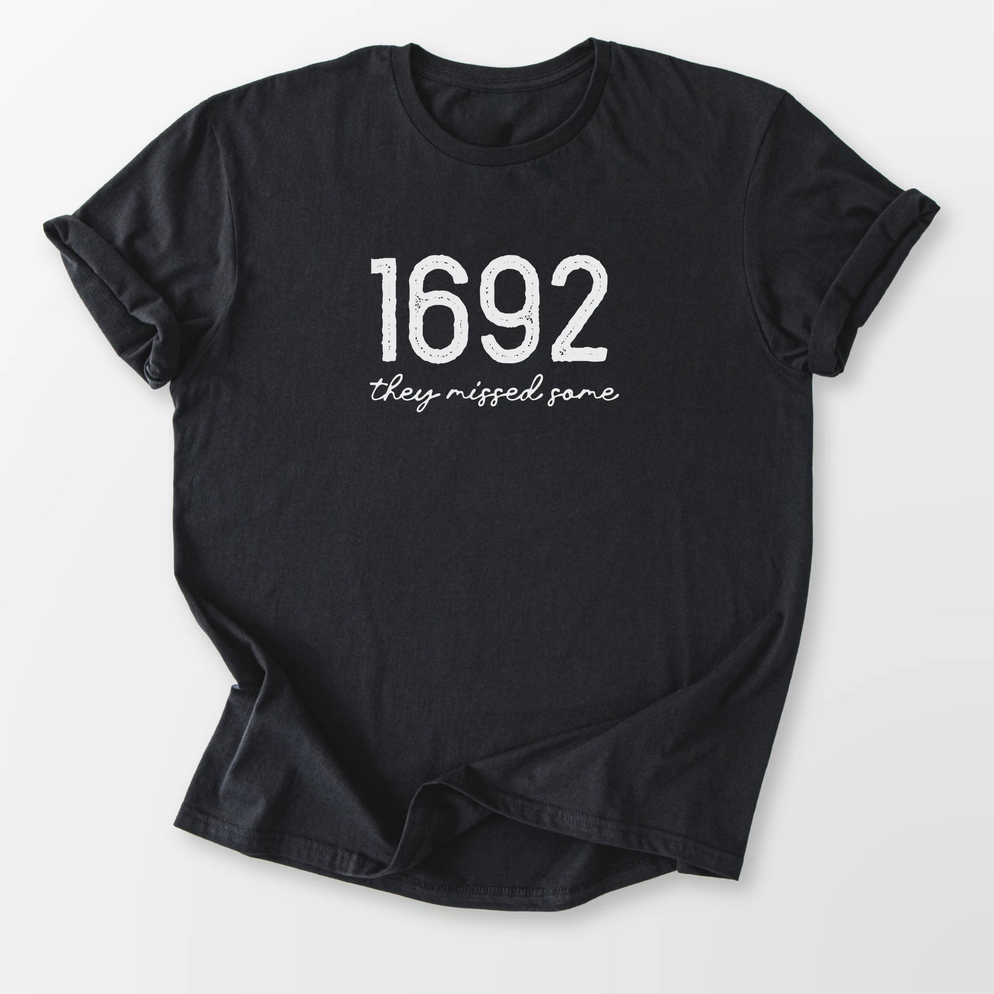 1692 Missed Some Vintage Tee Black T-Shirt