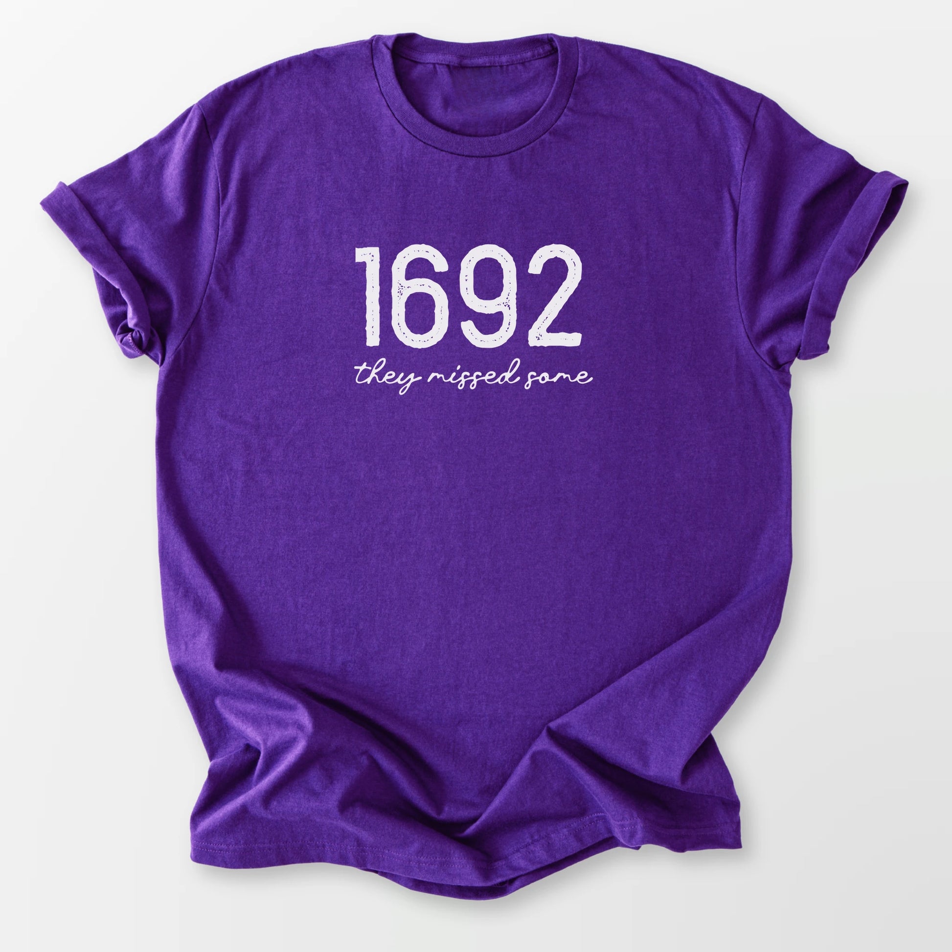 1692 Missed Some Vintage Tee Purple T-Shirt