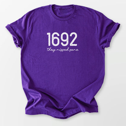 1692 Missed Some Vintage Tee Purple T-Shirt
