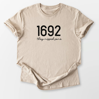 1692 Missed Some Vintage Tee Sand T-Shirt