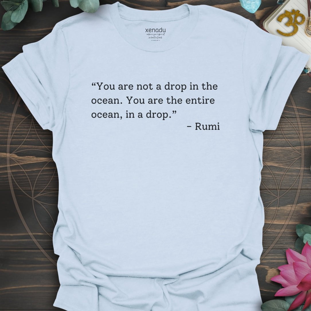 You Are The Entire Ocean Tee Light Blue T-Shirt