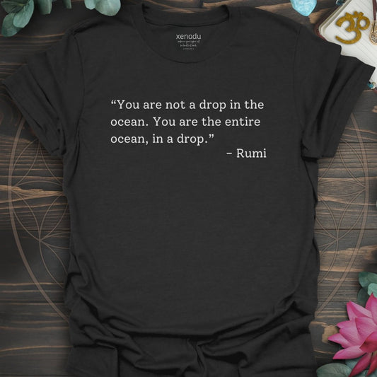 You Are The Entire Ocean Tee Black T-Shirt