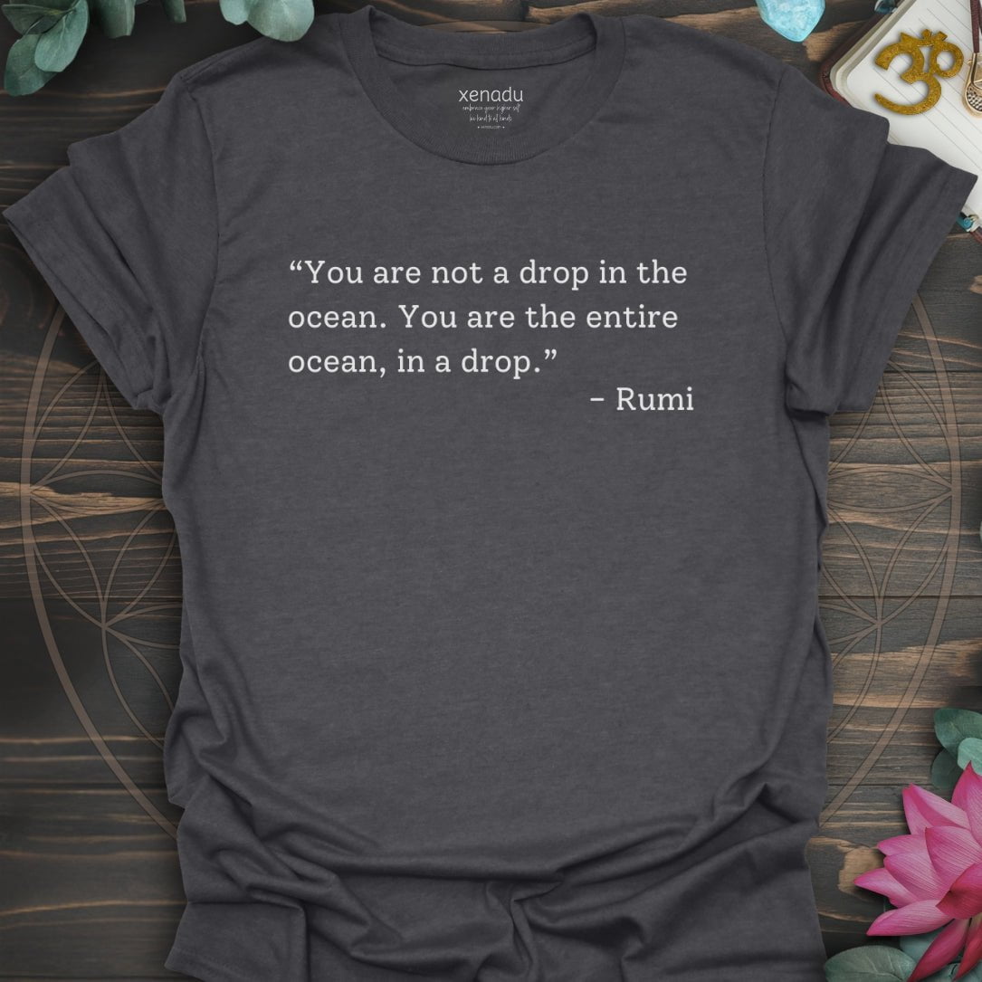 You Are The Entire Ocean Tee Dark Heather Grey T-Shirt