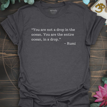 You Are The Entire Ocean Tee Dark Heather Grey T-Shirt