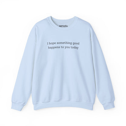 Something Good Sweatshirt Light Blue