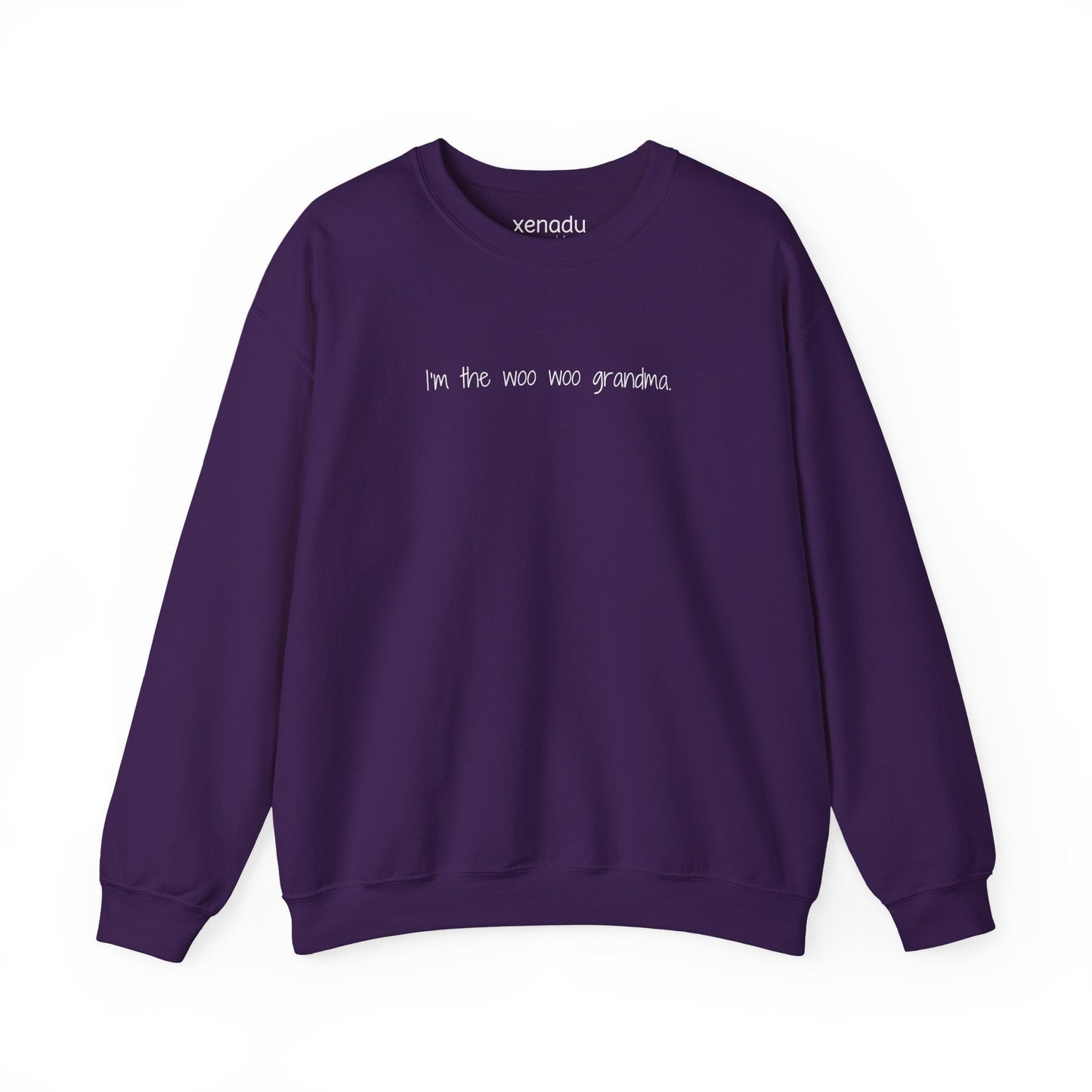 I'm the Woo Woo Grandma Sweatshirt Purple Sweatshirt