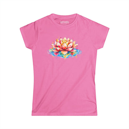 Watercolor Lotus Women's Tee Azalea T-Shirt