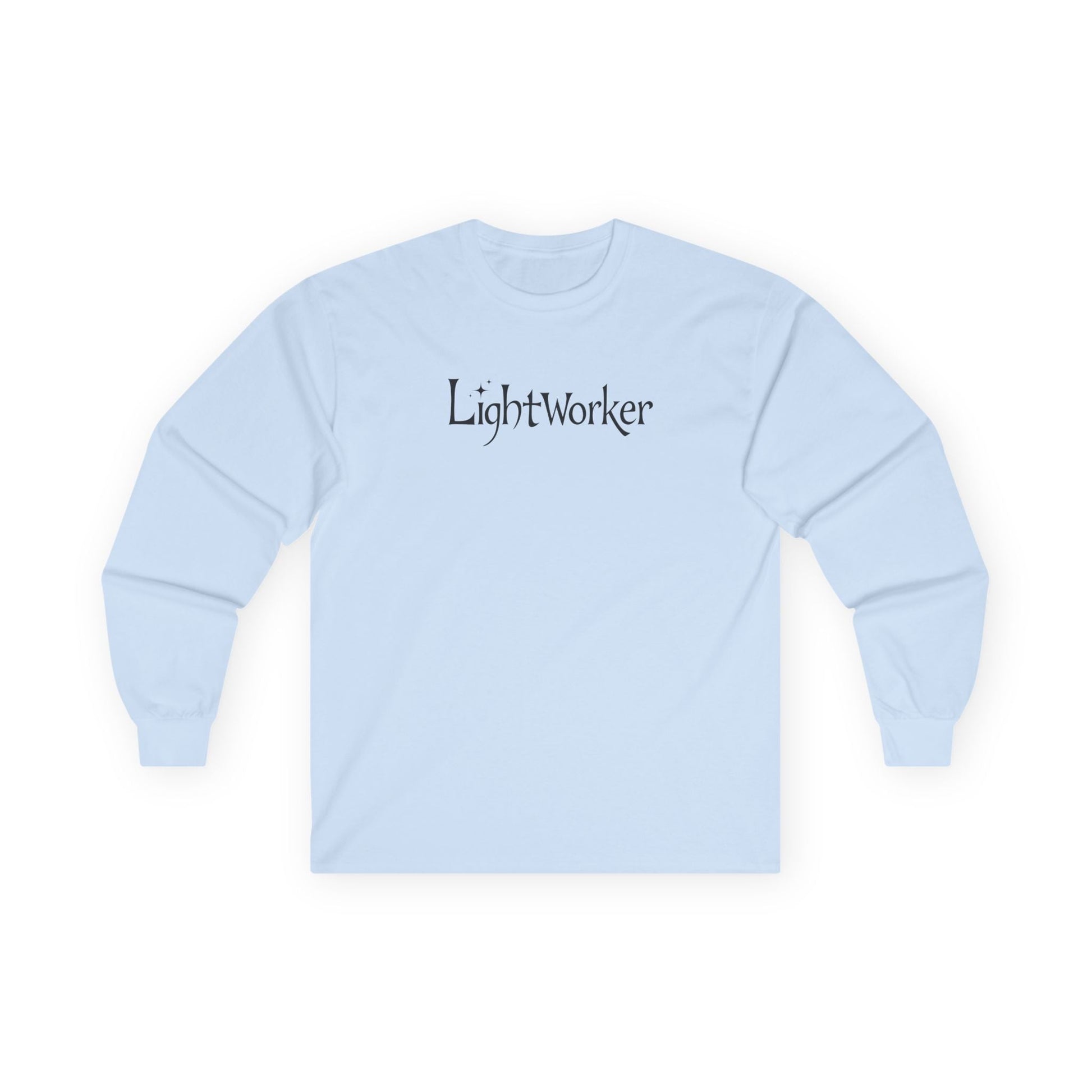 Lightworker Long Sleeve Tee Light Blue Long-sleeve