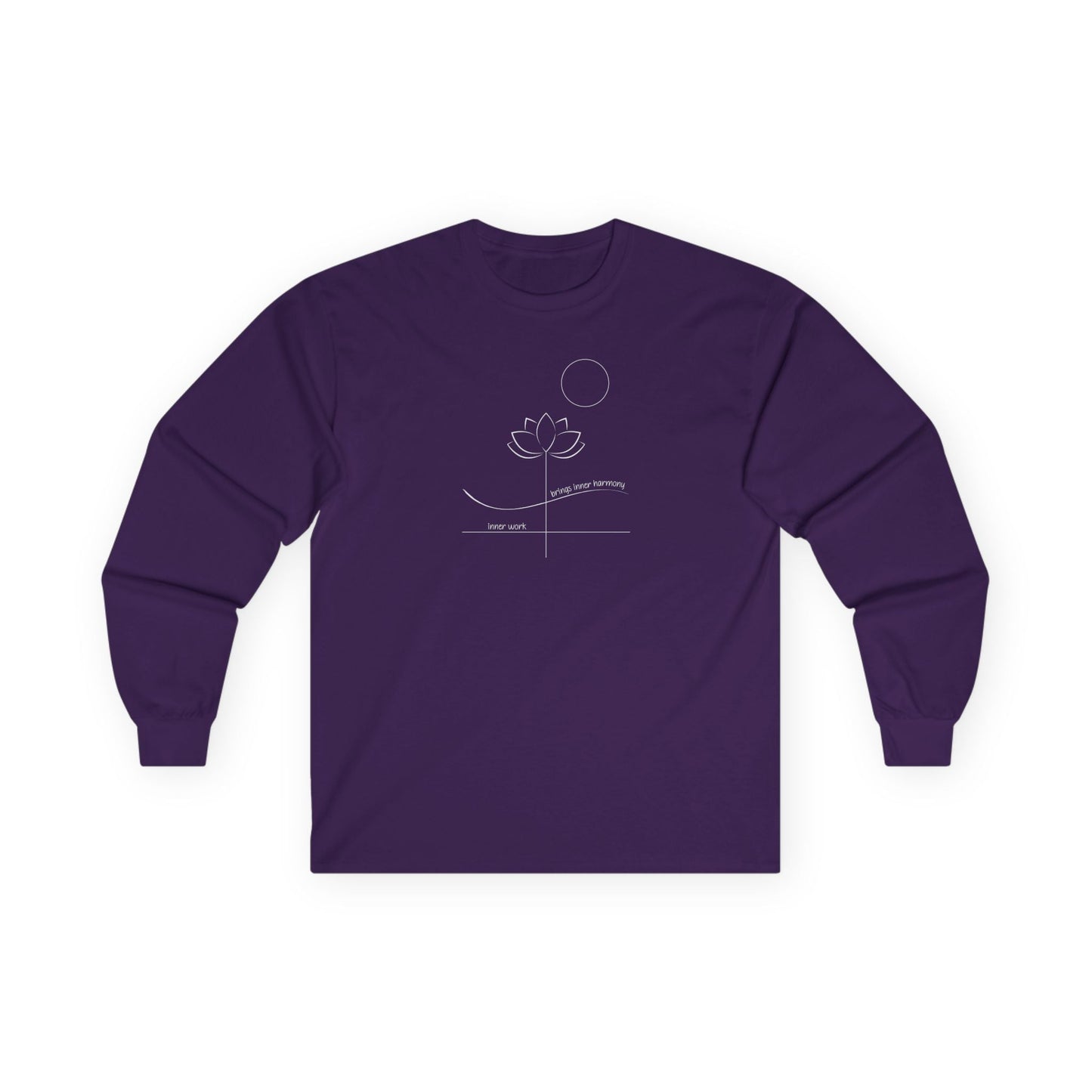 Inner Work Inner Harmony Long Sleeve Tee Purple Long-sleeve