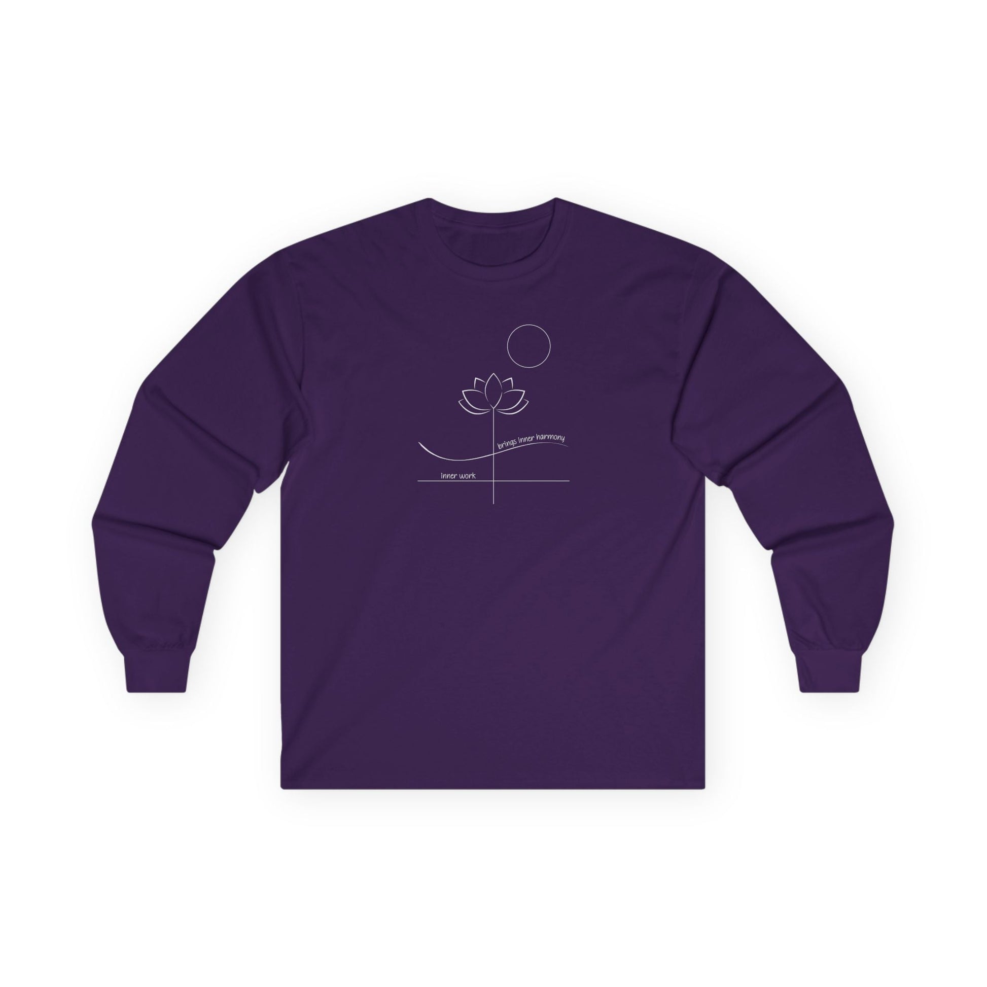 Inner Work Inner Harmony Long Sleeve Tee Purple Long-sleeve
