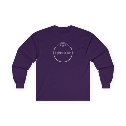 Lightworker Lotus Bloom Long Sleeve Purple Long-sleeve