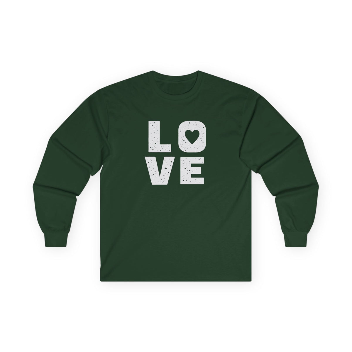 Big Love Long Sleeve Tee Forest Green Long-sleeve