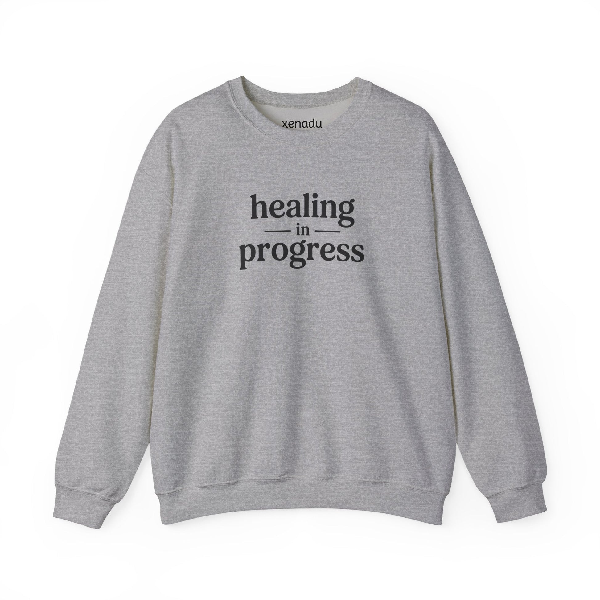 Healing in Progress Sweatshirt Sport Grey Sweatshirt