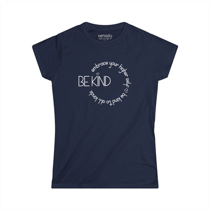 Be Kind to All Kinds Women's Tee Navy T-Shirt