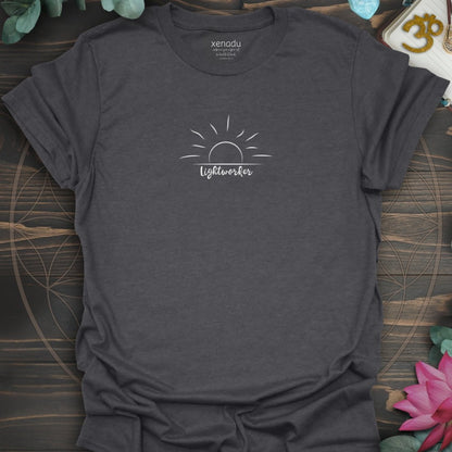 Lightworker Rising Tee Dark Heather Grey T-Shirt