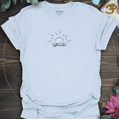 Lightworker Rising Tee Light Blue T-Shirt