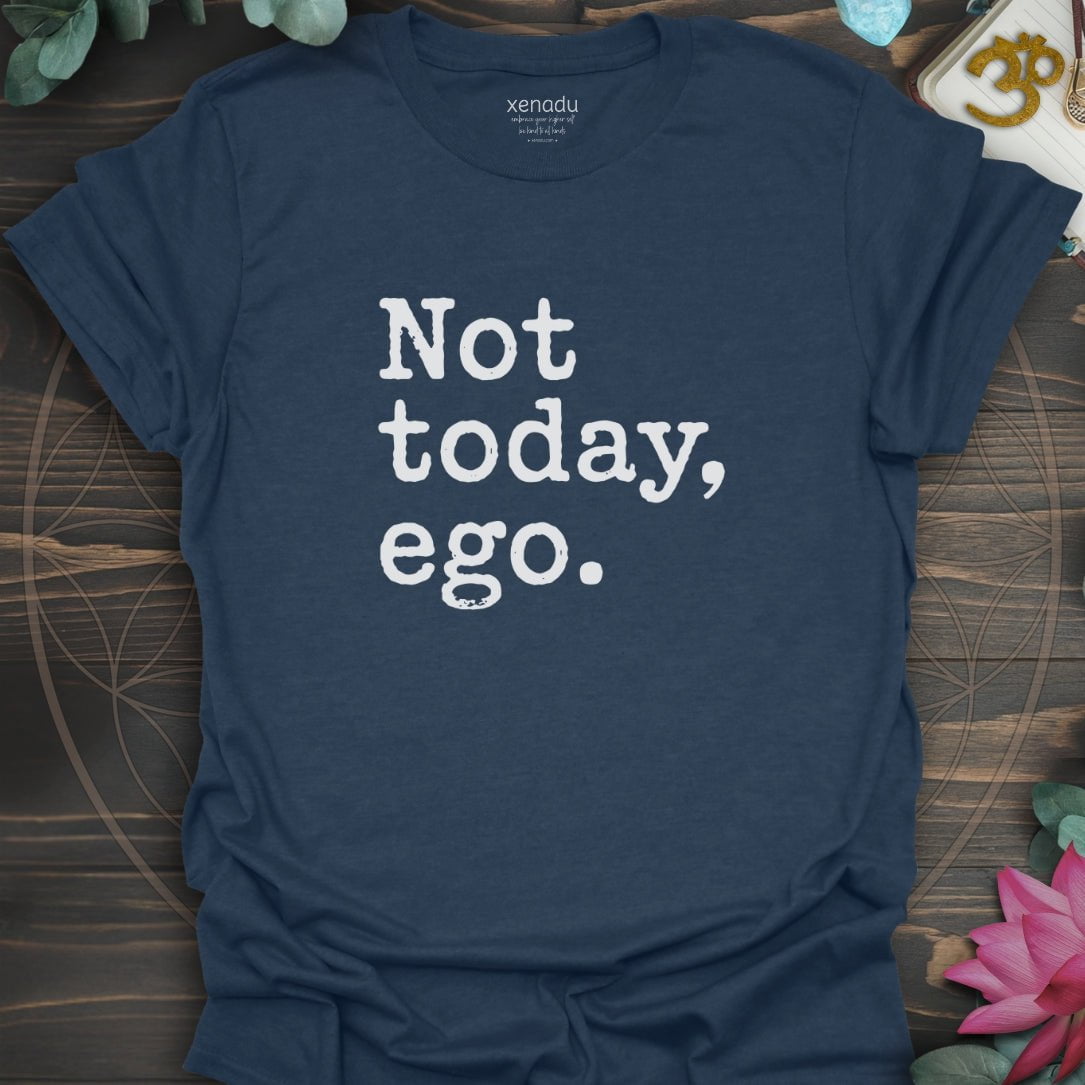 Not Today Ego Tee Heather Navy T-Shirt