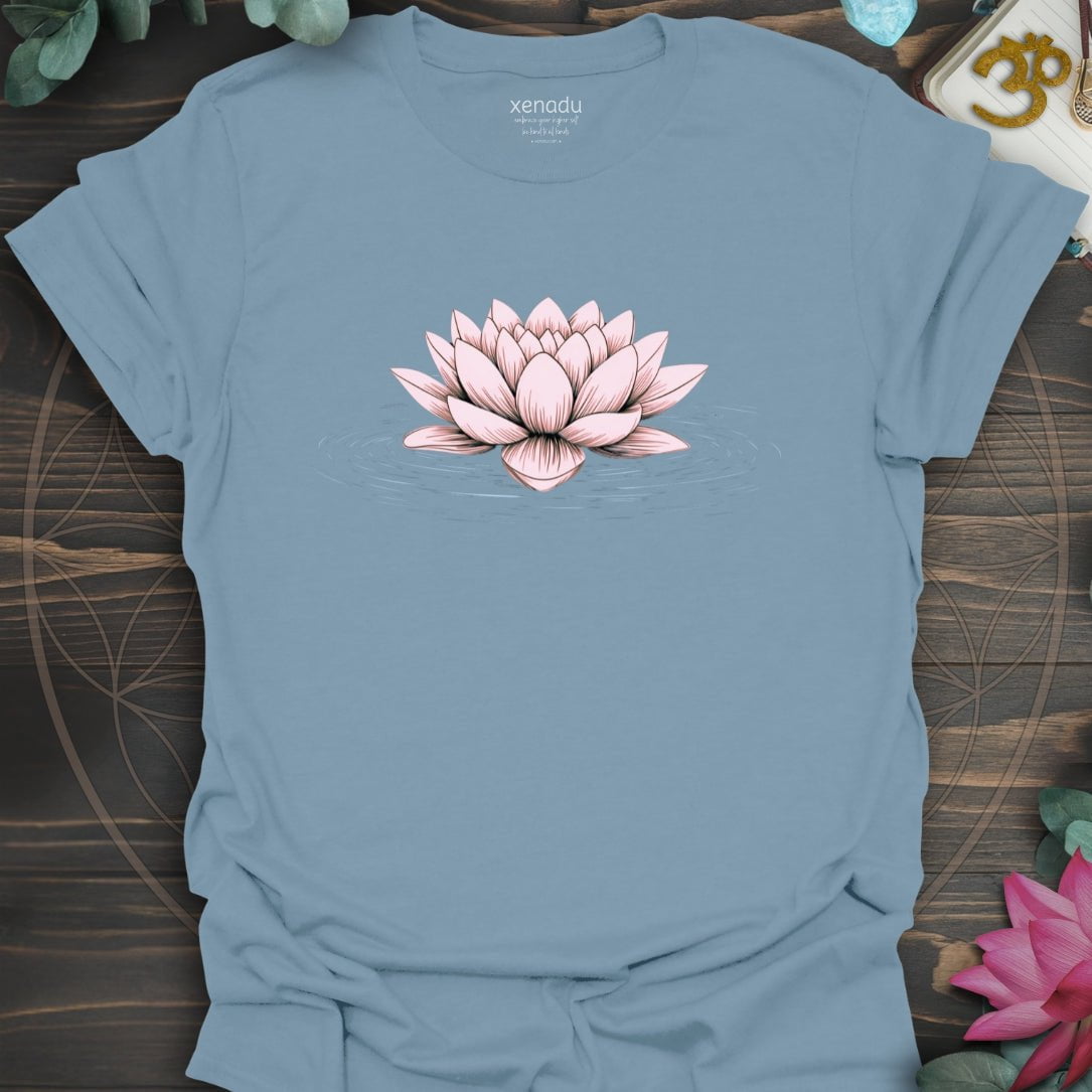Pink Floating Lotus Tee