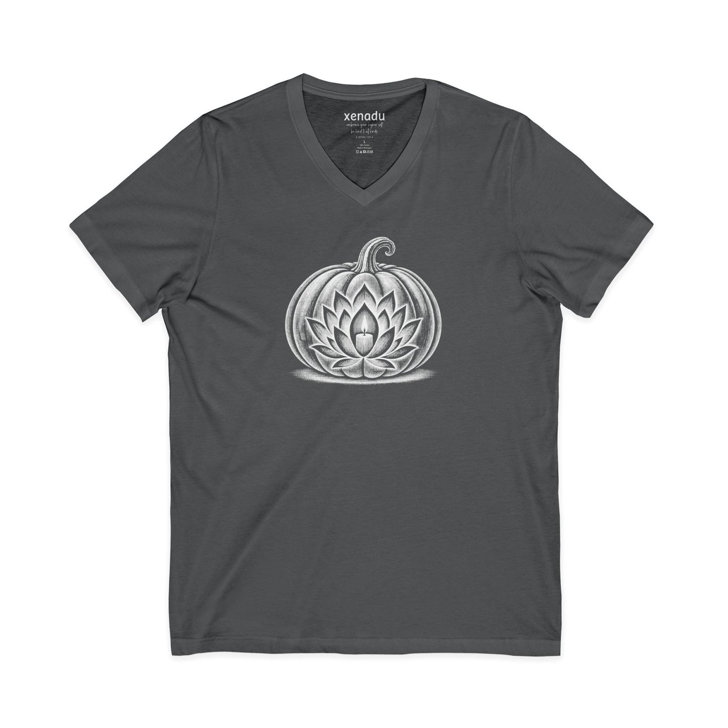 Bloom in the Dark V-Neck Tee