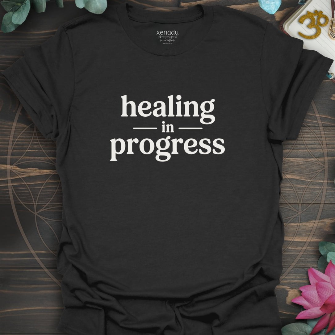 Healing in Progress Tee Black T-Shirt