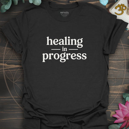 Healing in Progress Tee Black T-Shirt
