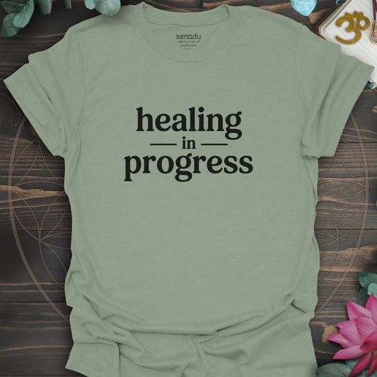 Healing in Progress Tee Sage T-Shirt