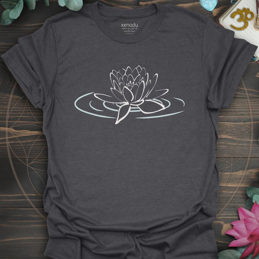Lotus Afloat Tee Dark Heather Grey T-Shirt