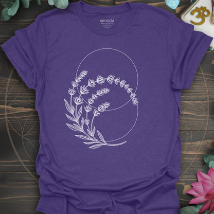 Lavender Harmony Tee Heather Purple T-Shirt