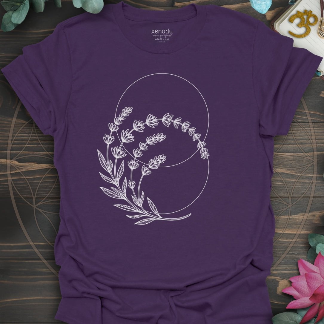 Lavender Harmony Tee Purple T-Shirt