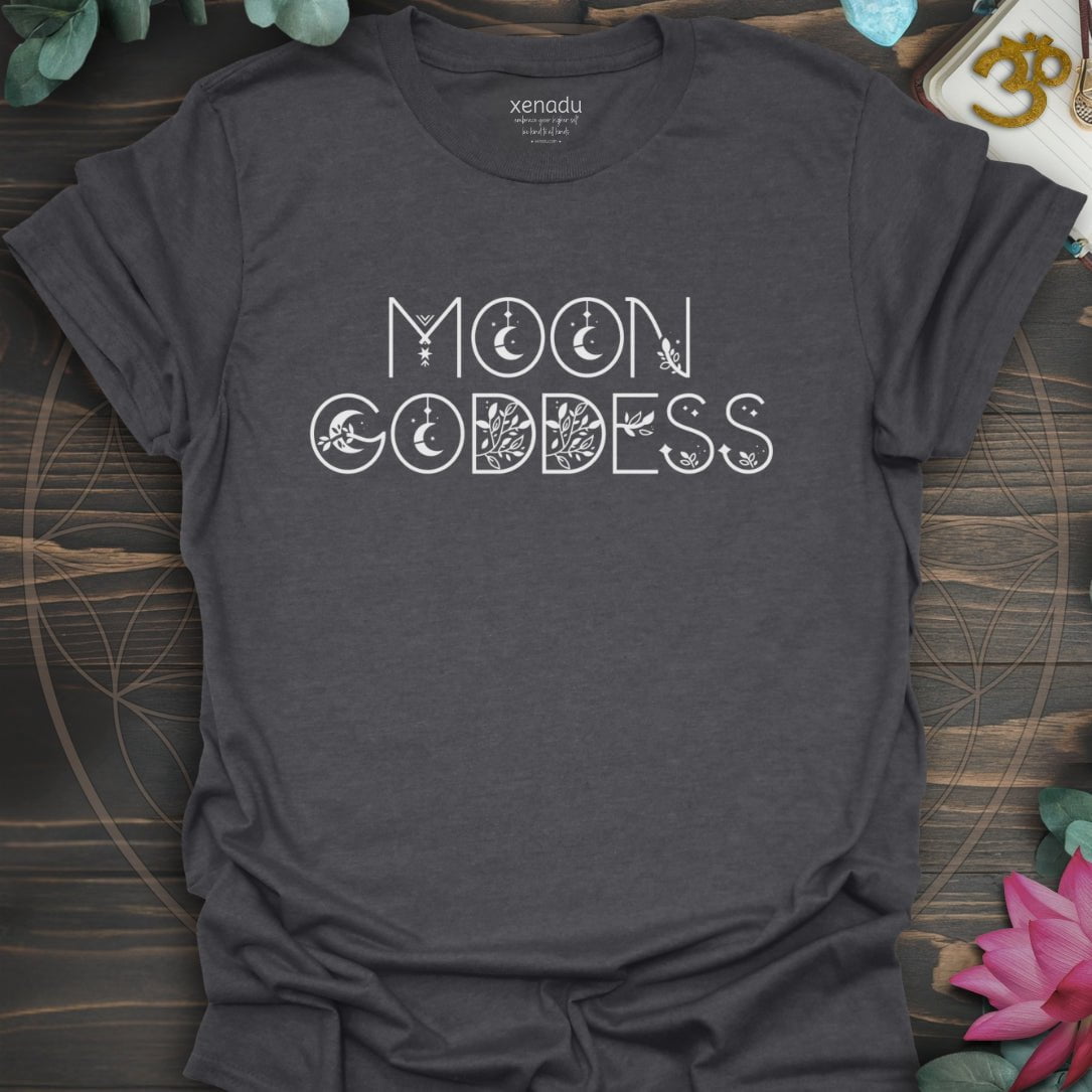 Moon Goddess Tee Dark Heather Grey T-Shirt