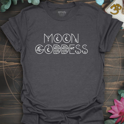 Moon Goddess Tee Dark Heather Grey T-Shirt
