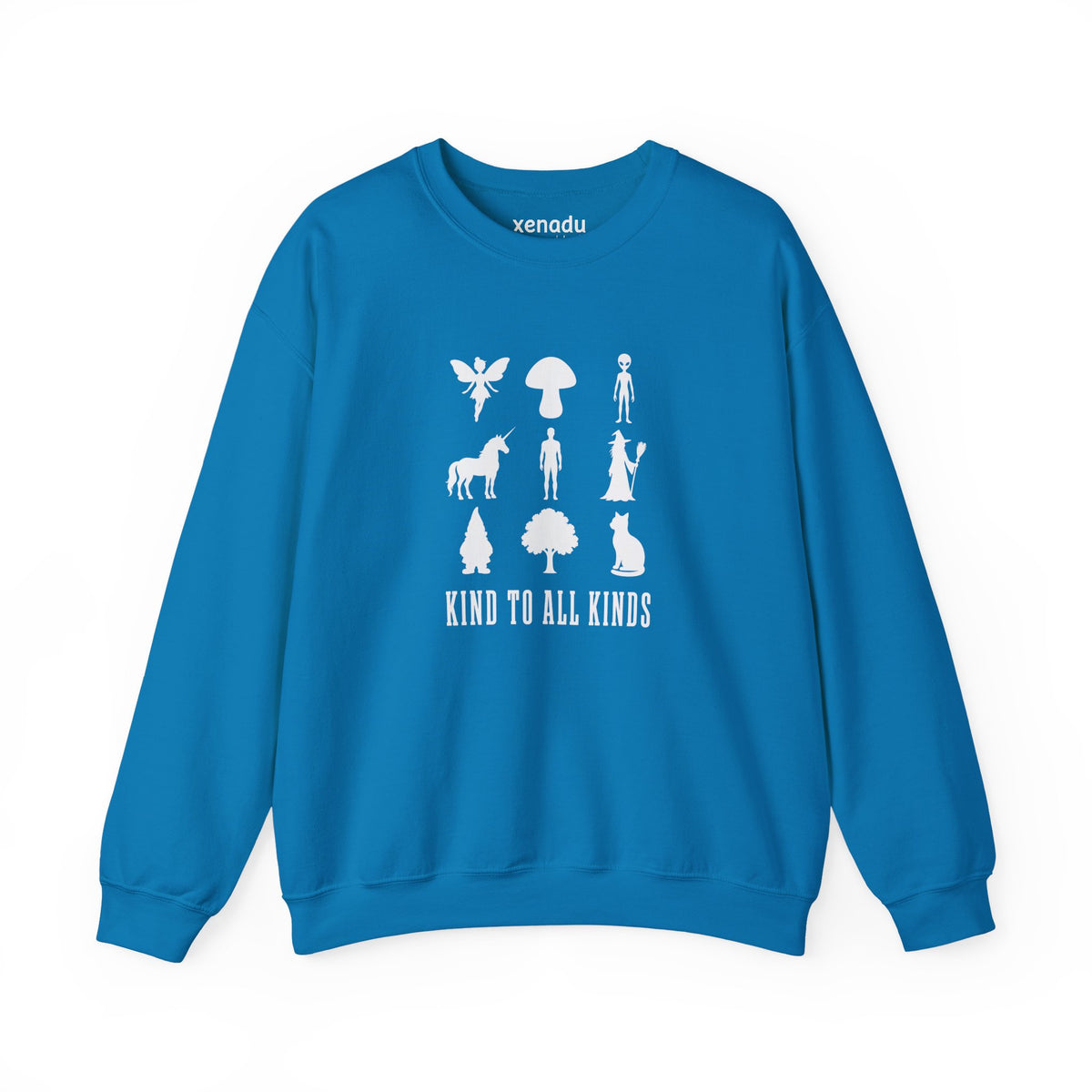 I'm Kind To All Kinds Sweatshirt Sapphire
