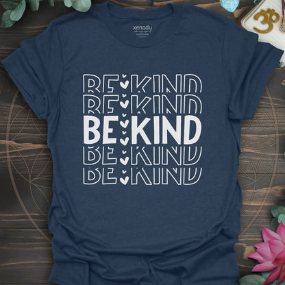 Be Kind Be Kind Tee Heather Navy T-Shirt