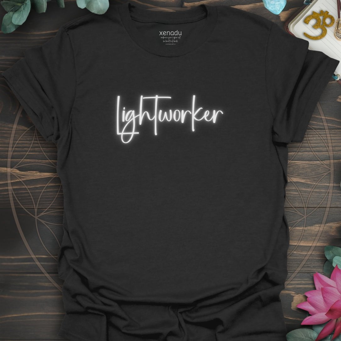 Neon Lightworker Tee Black T-Shirt