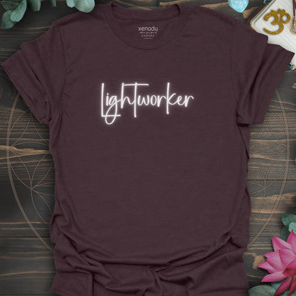 Neon Lightworker Tee Dark Chocolate T-Shirt