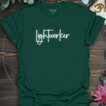 Neon Lightworker Tee Forest Green T-Shirt