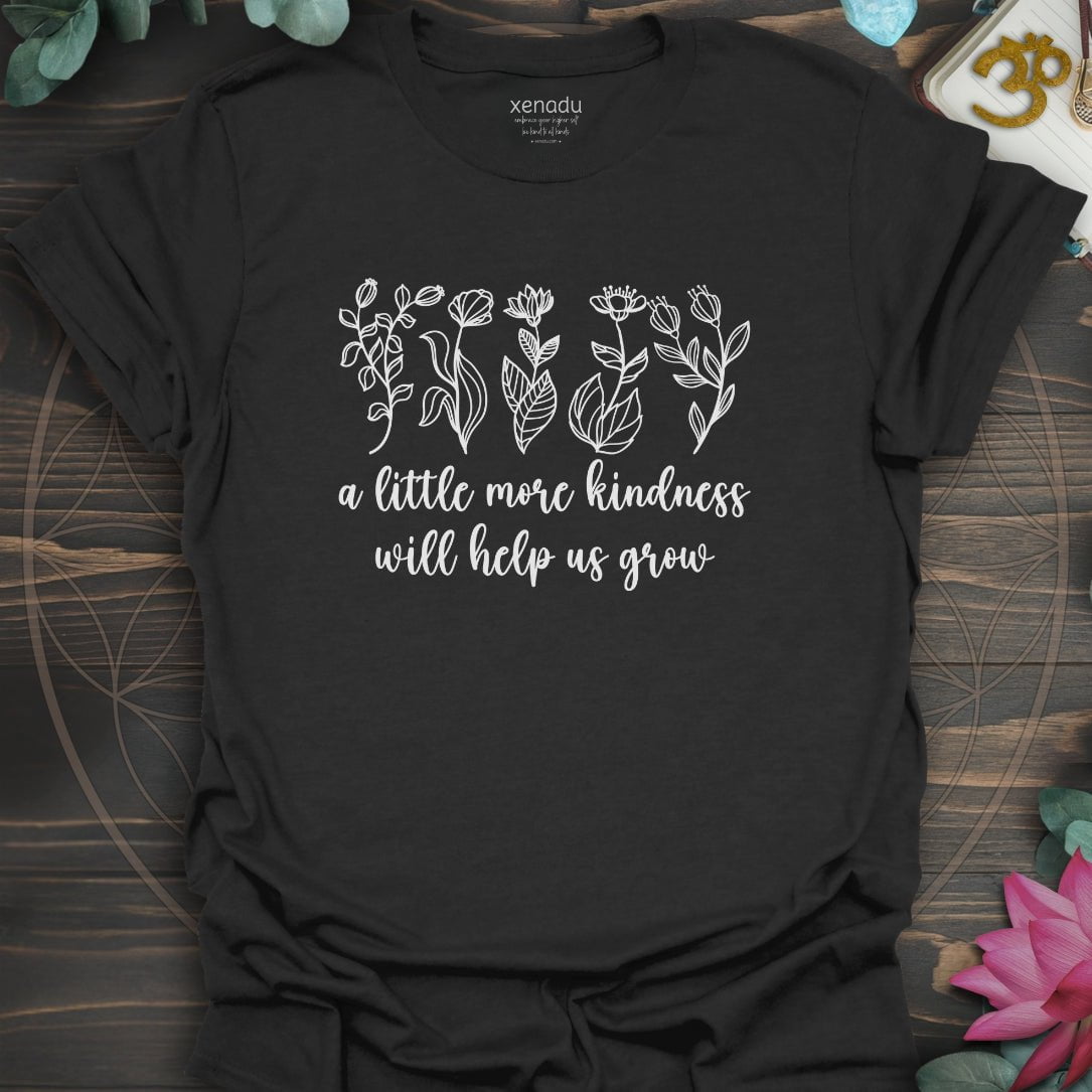 A Little More Kindness Tee Black T-Shirt