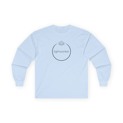 Lightworker Lotus Bloom Long Sleeve Light Blue Long-sleeve