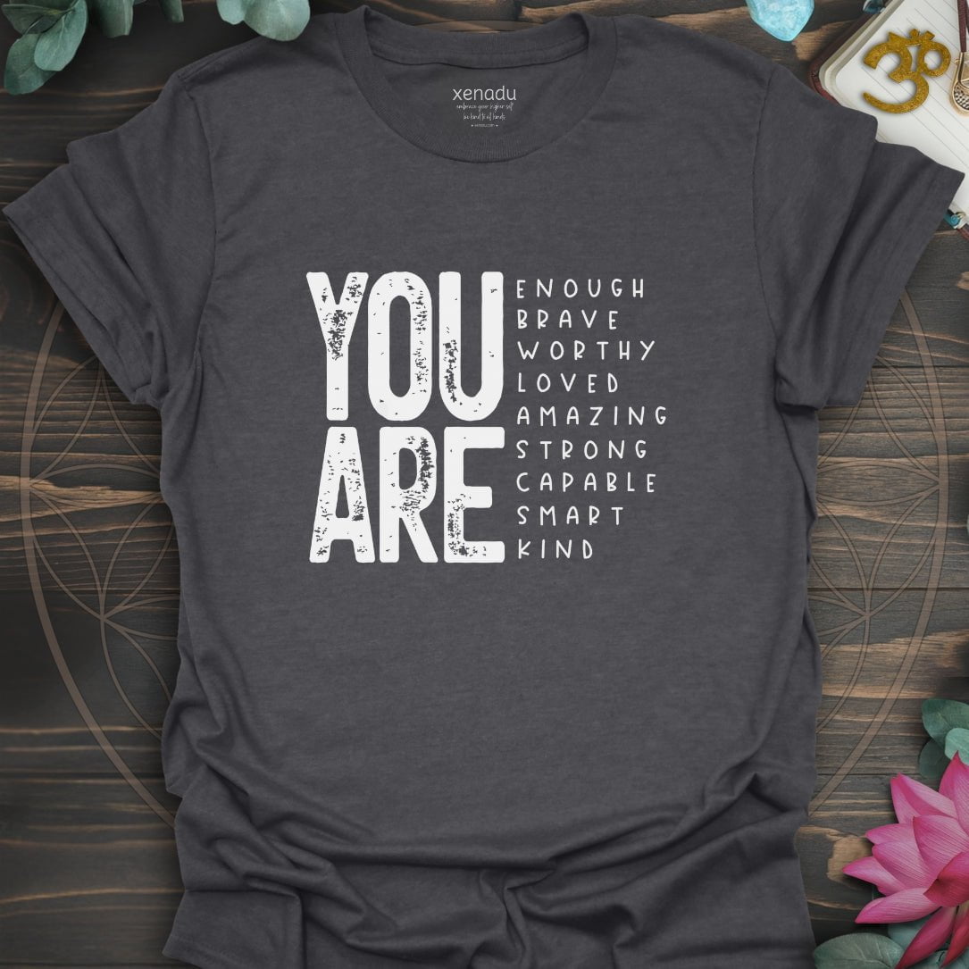 You Are So Much Tee Dark Heather Grey T-Shirt