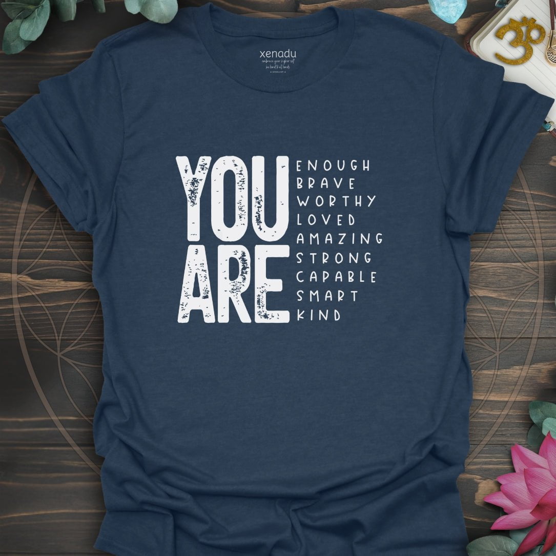 You Are So Much Tee Heather Navy T-Shirt