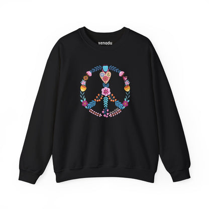 Choose Peace Sweatshirt Black Sweatshirt