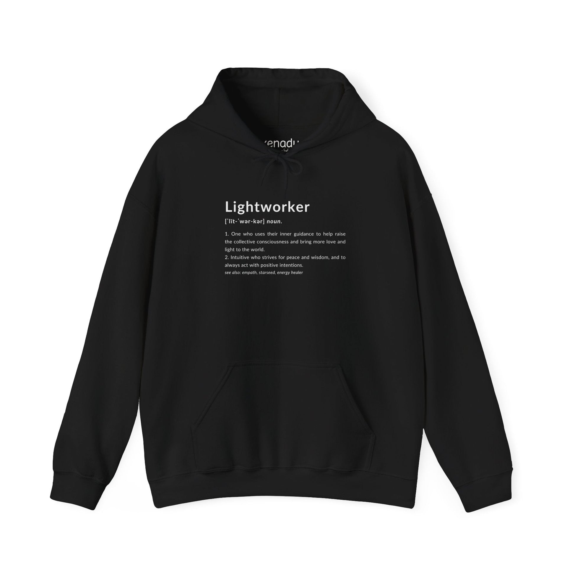 Lightworker Definition Hoodie Black Hoodie
