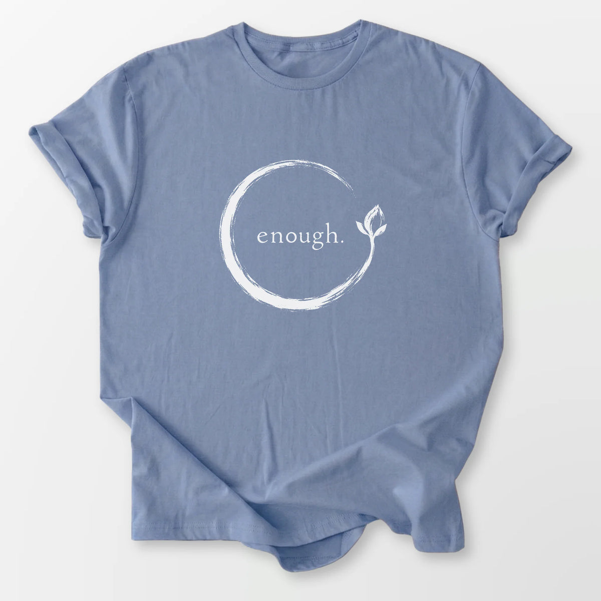 Enough Tee Stone Blue T-Shirt