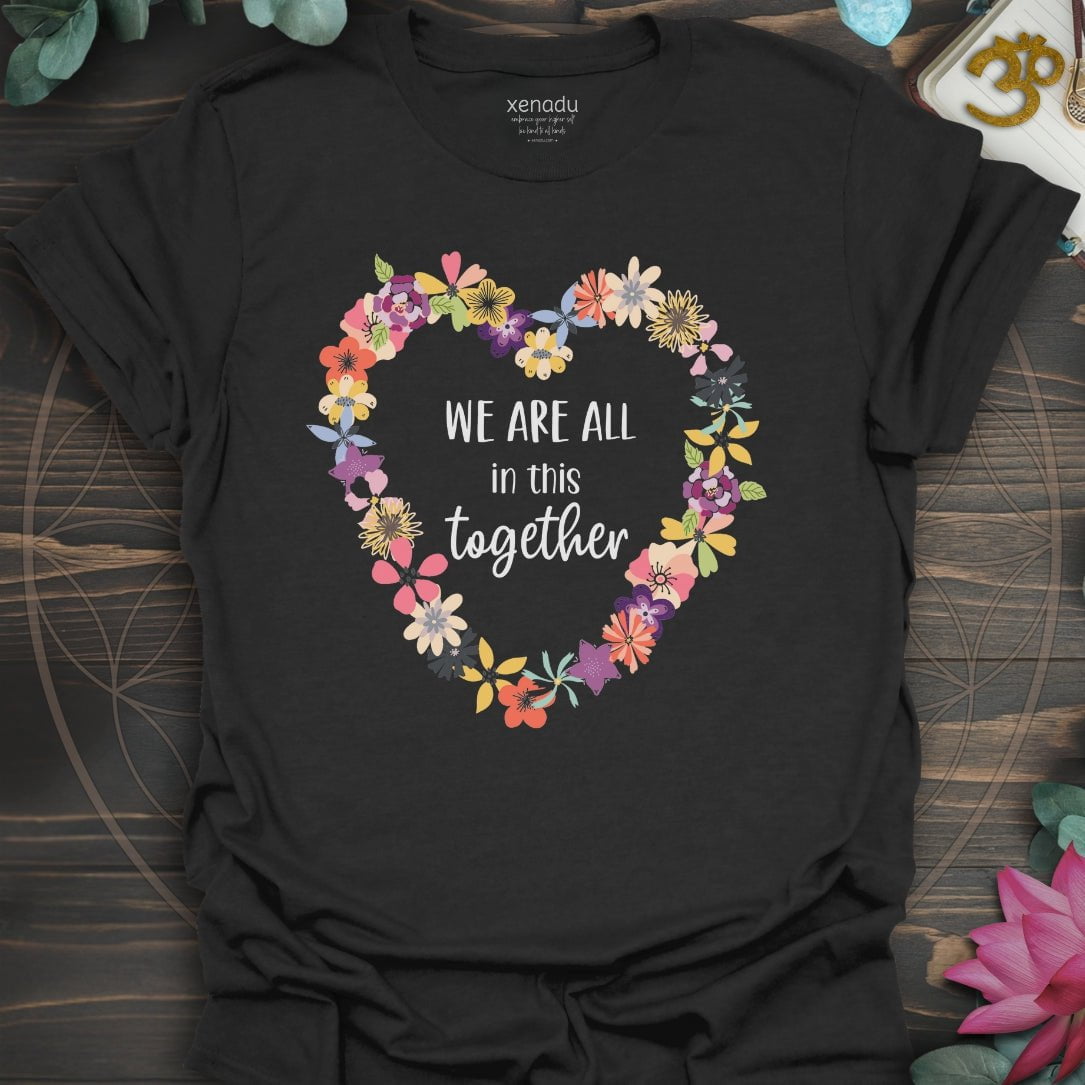 In This Together Tee Black T-Shirt