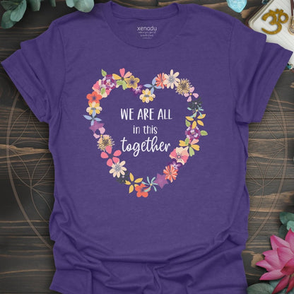 In This Together Tee Heather Purple T-Shirt