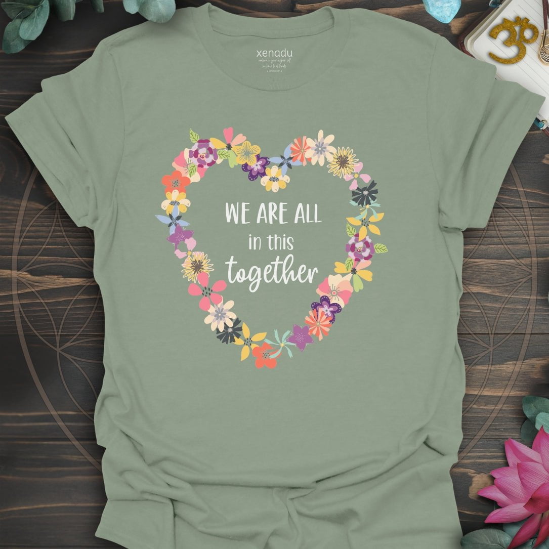 In This Together Tee Sage T-Shirt