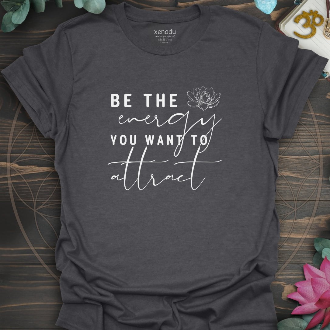 Be The Energy Tee Dark Heather Grey T-Shirt