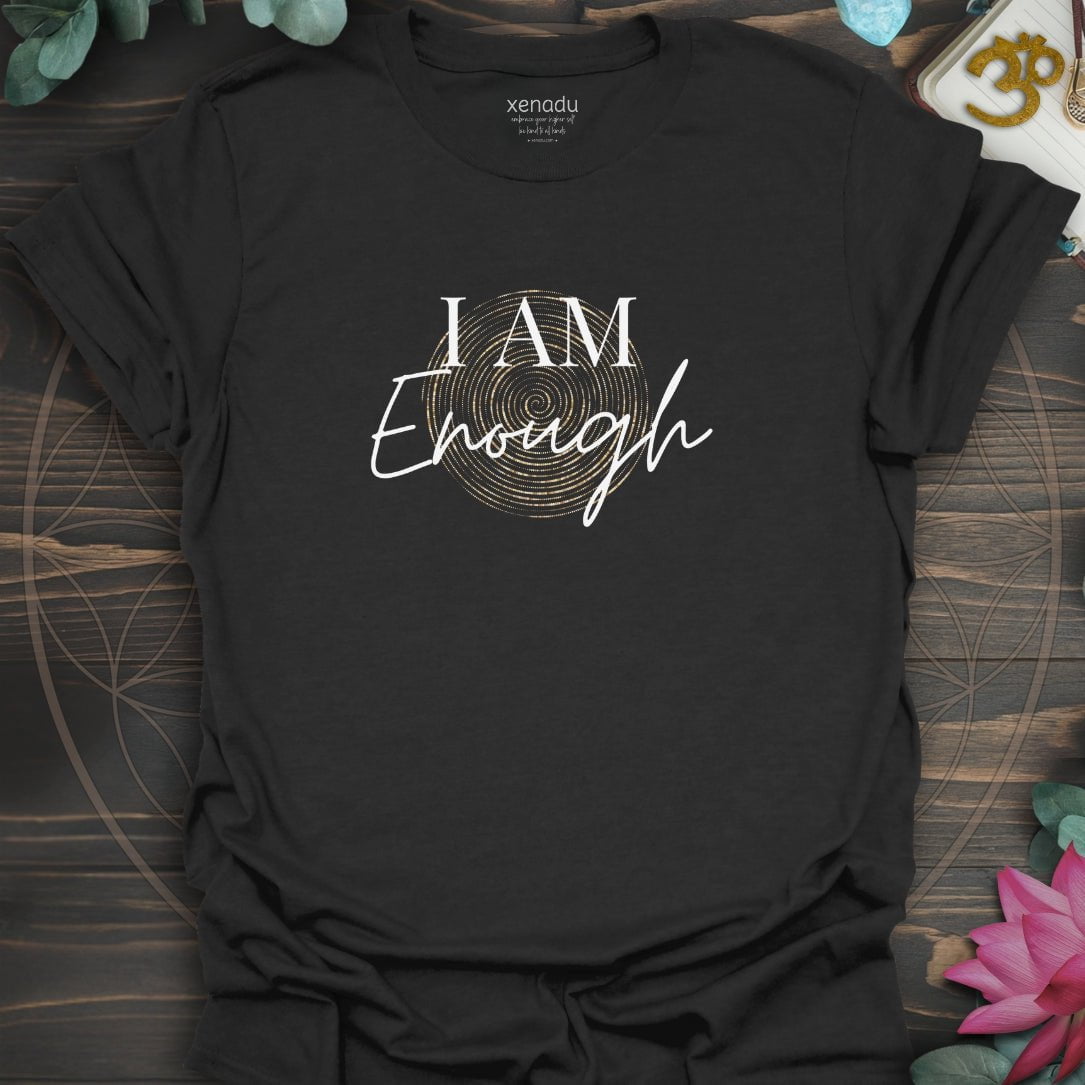 I Am Enough Tee Black T-Shirt