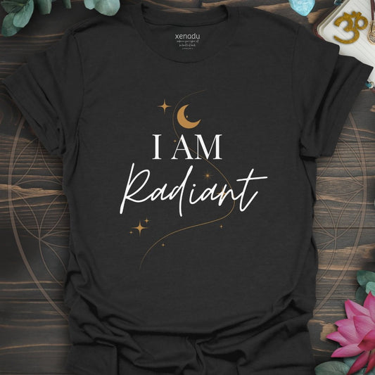 I Am Radiant Tee Black T-Shirt