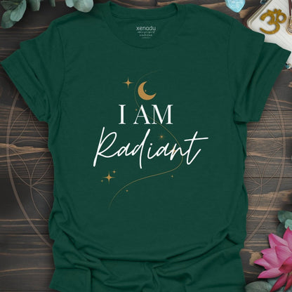 I Am Radiant Tee Forest Green T-Shirt